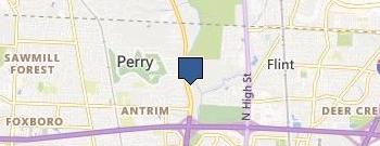 Columbus Facial Plastics location map