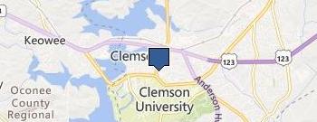Your Pie | Clemson location map