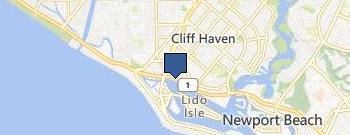 Newport Coast Maritime Academy location map