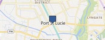 Port St. Lucie Fishing Charters location map