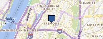 Katz & Cruz Bronx Workers Compensation Firm location map