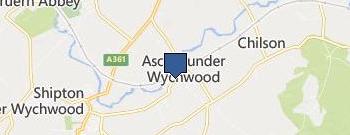 Cotswolds Deep Tissue Massage location map