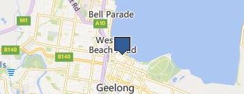 Painters Geelong location map