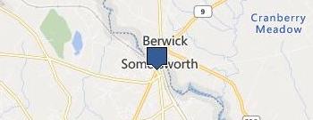 D & B Construction location map