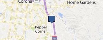 Medical supply Corner location map