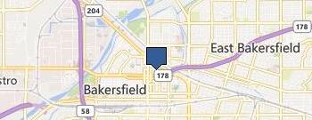 Bakersfield Tree Service location map
