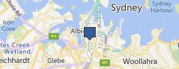 Pest Control Sydney location map