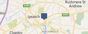 Fast Cabs Ipswich Ltd location map