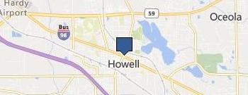 TT in Howell location map