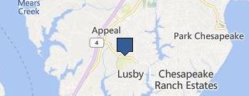 John Krause Construction location map