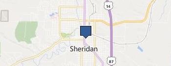 Morgan Financial Services location map