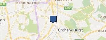 Flower Delivery South Croydon location map