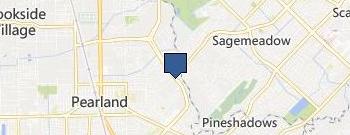 HOTWORX - Pearland, TX (Pearland Pkwy at Barry Rose) location map