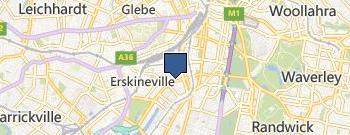 Website Connection location map