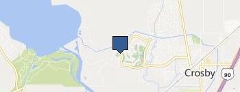 Crosby TX Pressure Washing location map