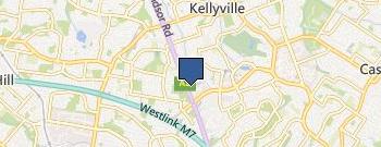 City Linemarking location map