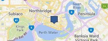 Migration Agent Perth, WA location map