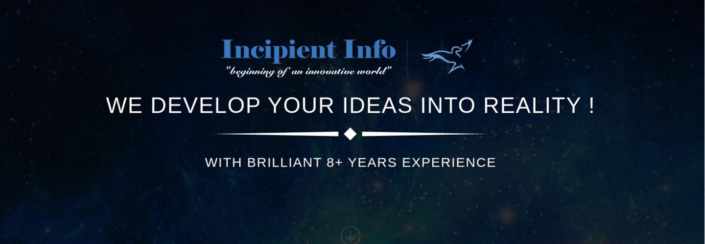 Incipient Infotech - Web & Mobile App Development cover photo