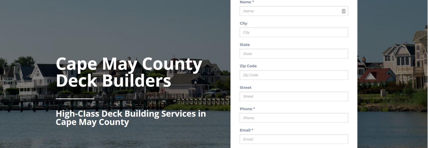 Cape May County Deck Builders cover photo
