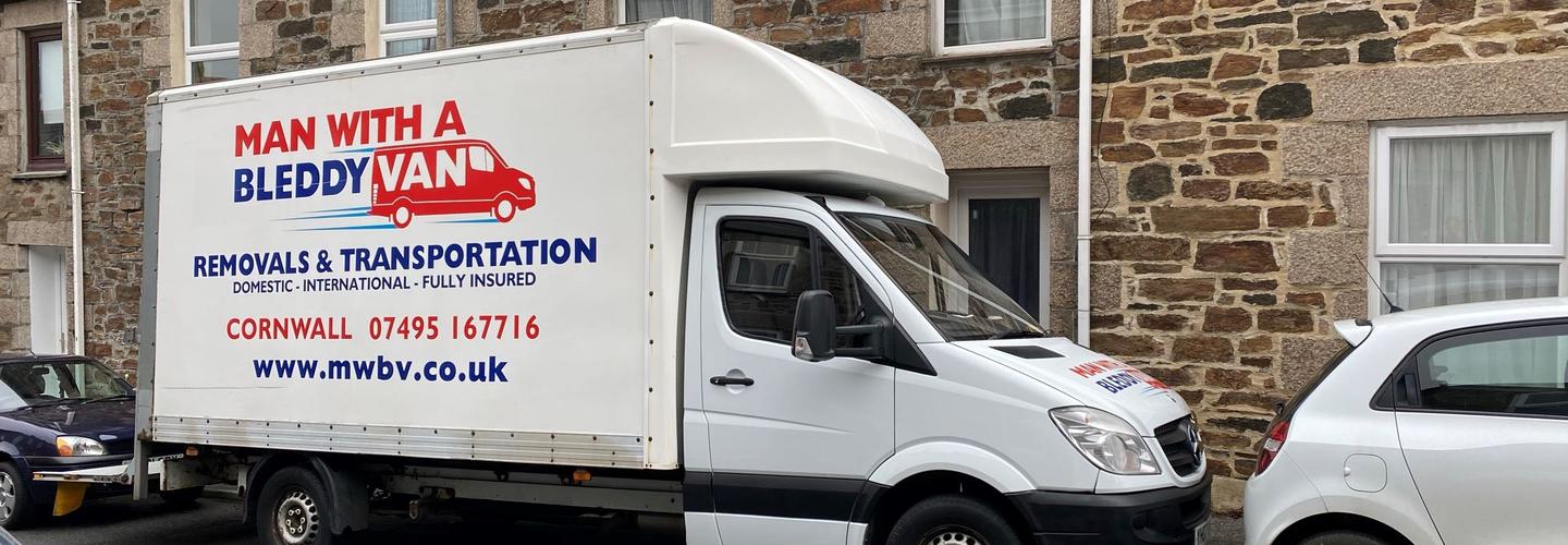 Man with a Bleddy Van Removals & Clearance cover photo