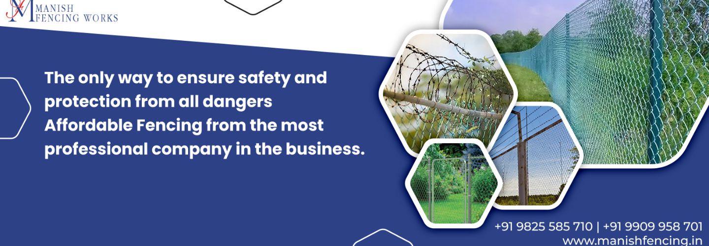 Manish Fencing Works - Fencing Contractors, Wire Fencing, Tar Fencing, RCC Fencing, Chain Link Fence Wire, Metal Chain Fence cover photo