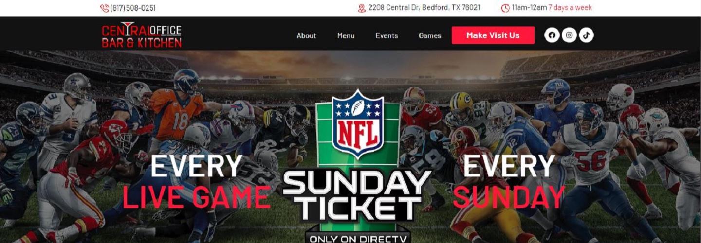 Central-Office Bar & Kitchen cover photo