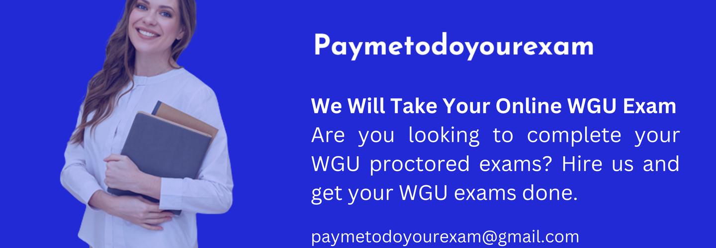 Pay Me To Do Your Exam cover photo