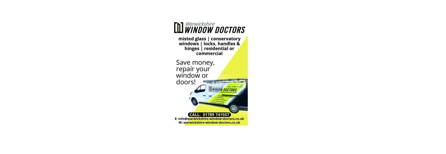 Warwickshire window doctors cover photo