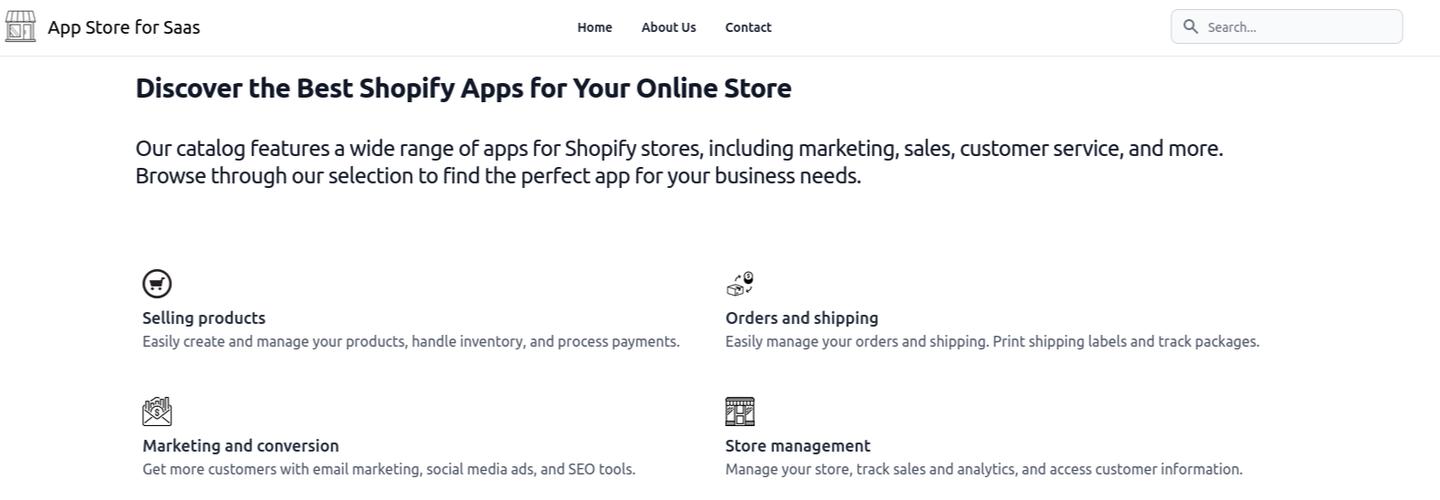 Saas App Store cover photo