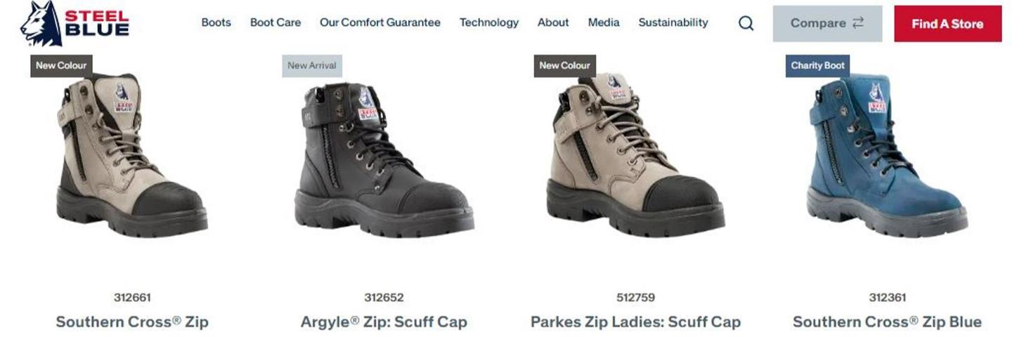 Steel Blue - Work Boots Australia cover photo