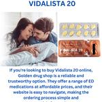 Buy Vidalista 20mg online| Buy Vidalista 20mg online from Golden Pharmacy - photo 2