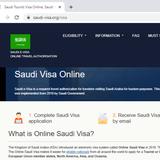 SAUDI  Official Government Immigration Visa Application Online  - SAUDI innflytjendamiðstöð fyrir vegabréfsáritunarumsókn