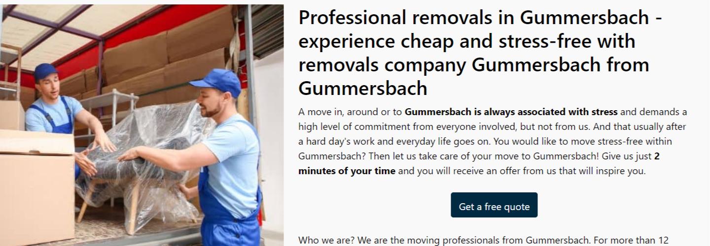 Umzugsunternehmen Gummersbach cover photo