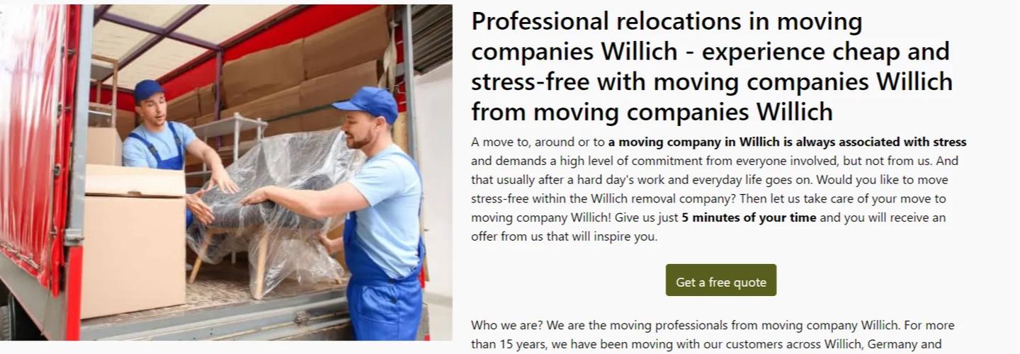 Umzugsunternehmen Willich cover photo