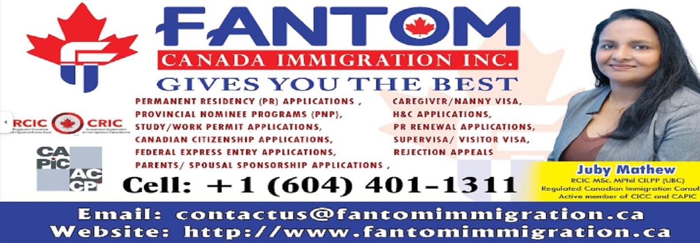 Canadian Immigration Consultant :- Fantom Immigration Inc cover photo