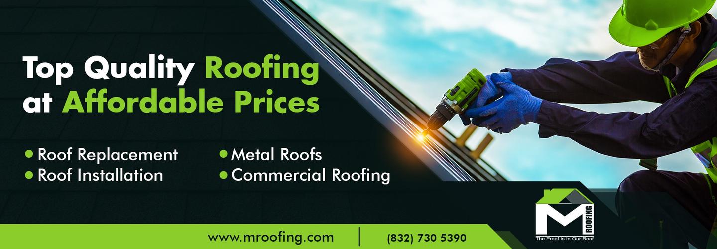 M Roofing LLC cover photo