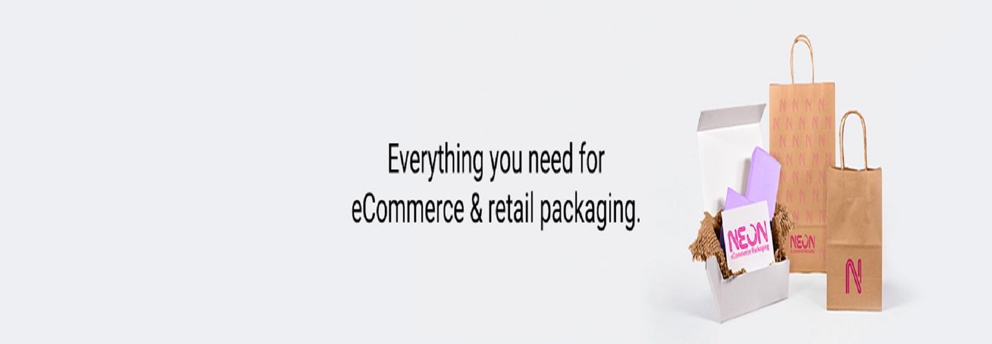 NEON eCommerce packaging cover photo