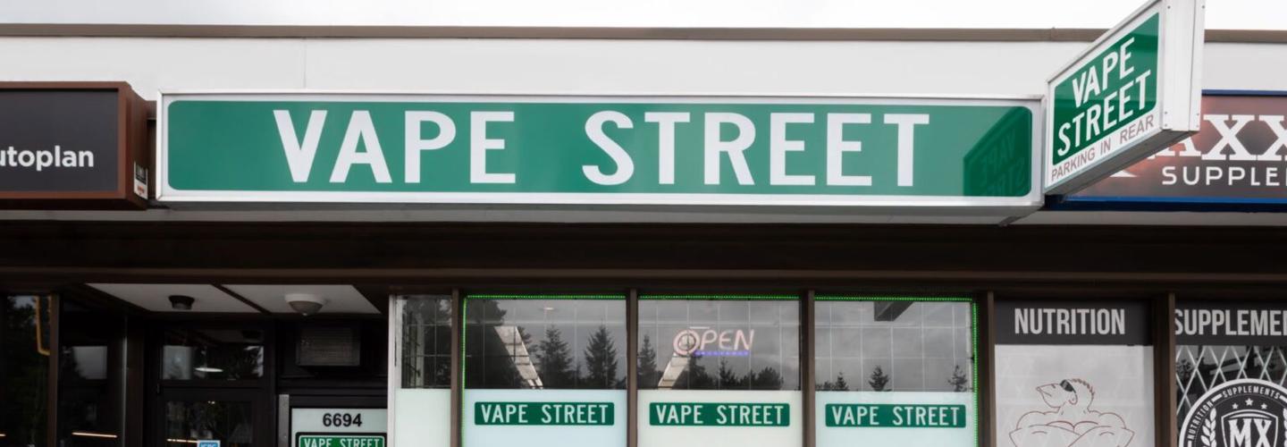 Vape Street Victoria James Bay BC cover photo