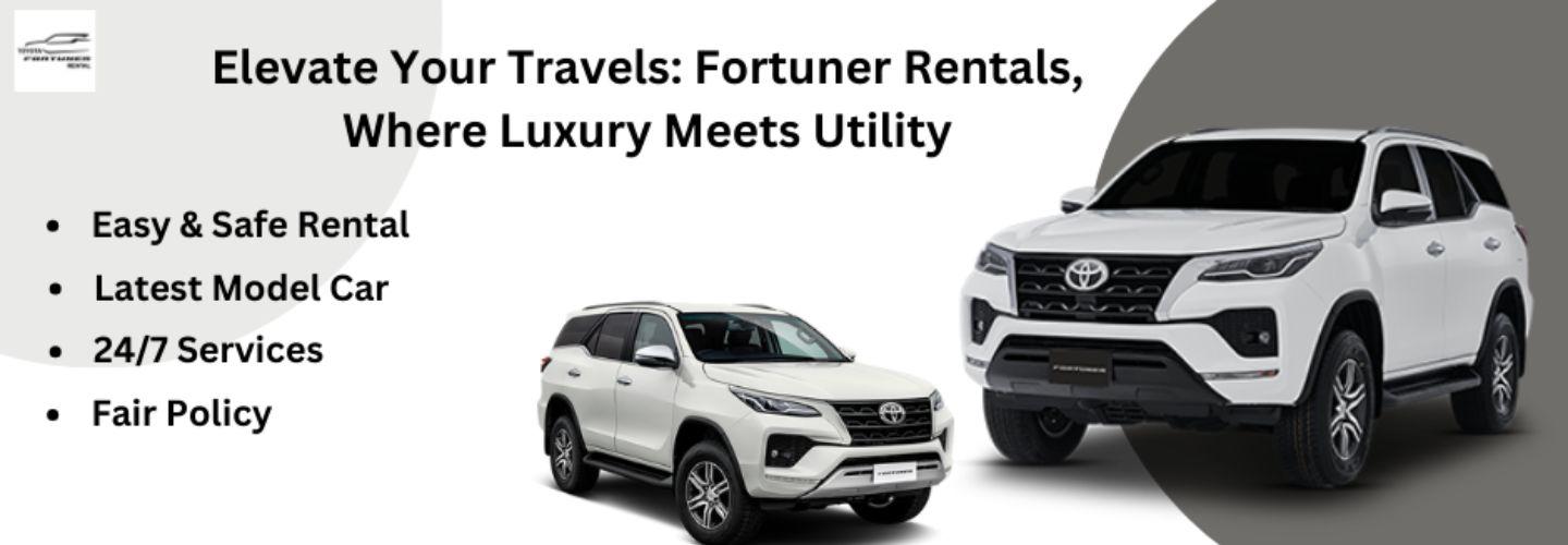 Toyota Fortuner Rental cover photo