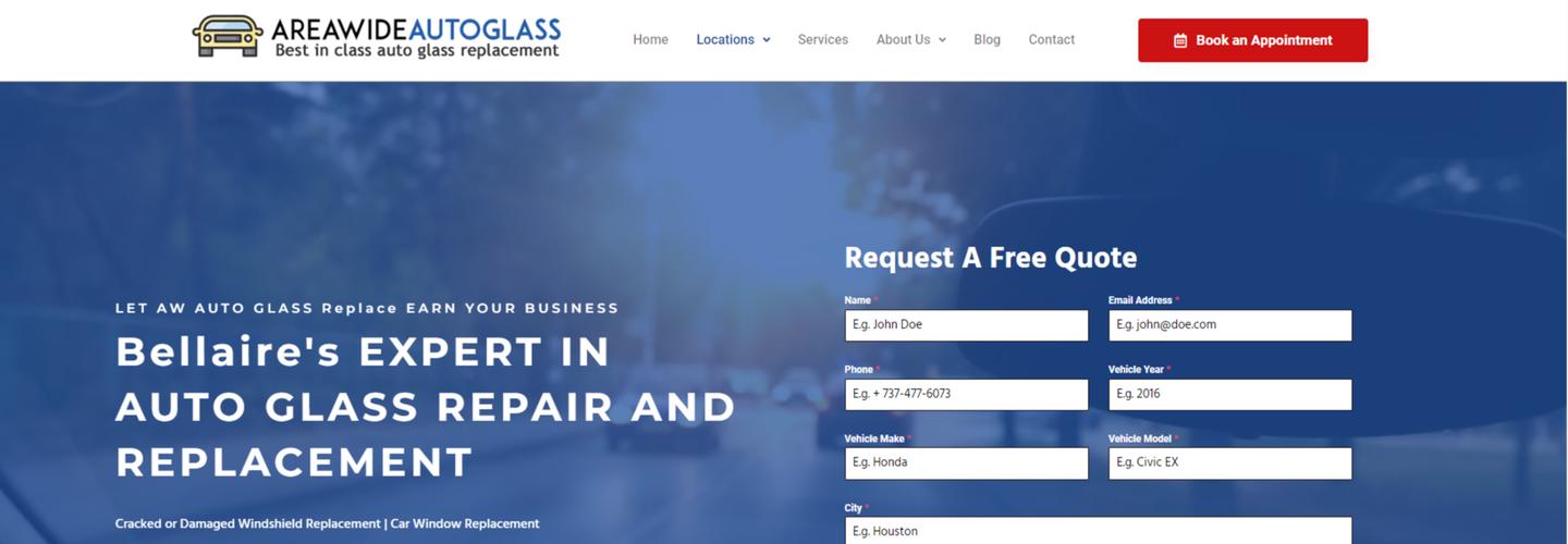 area wide auto glass cover photo