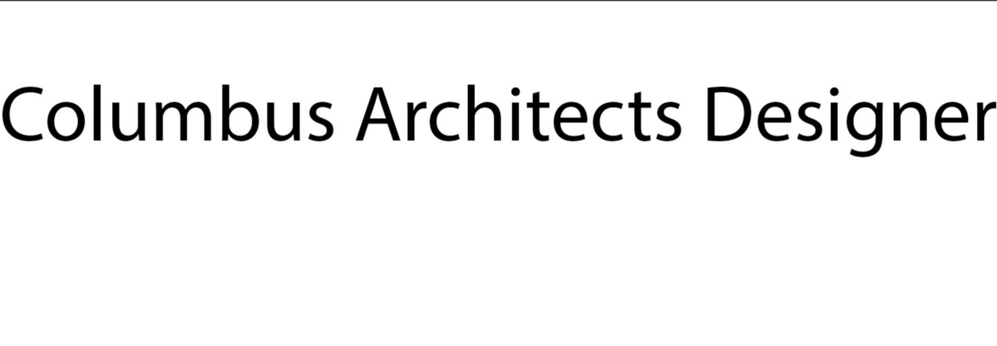 Columbus Architects Designer cover photo