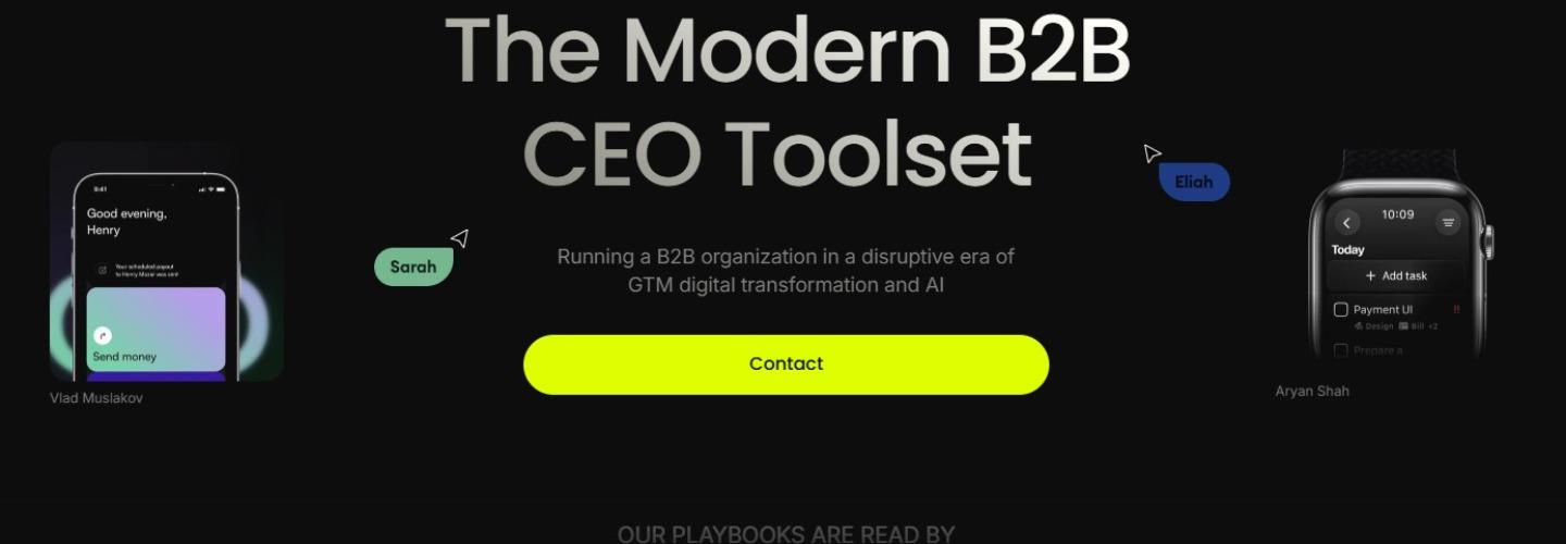 CEO Playbooks cover photo