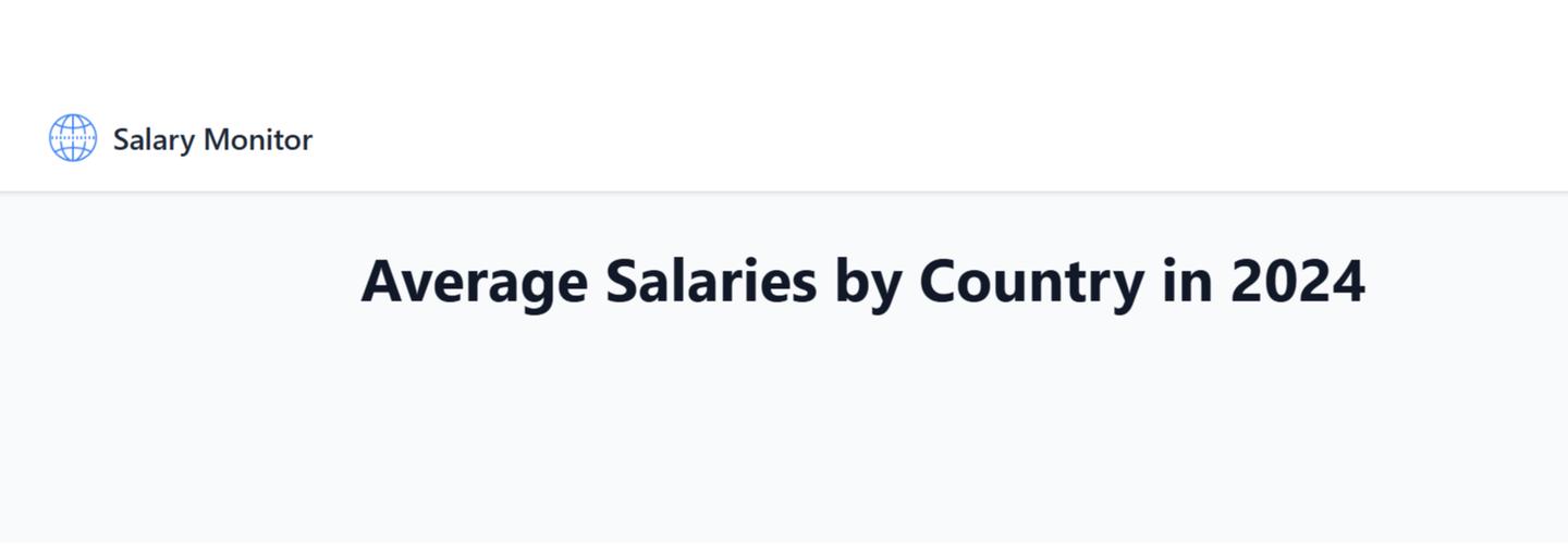 Salary Monitor cover photo