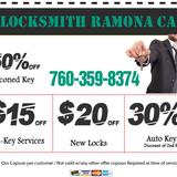 Locksmith Ramona CA