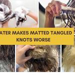 Salon Get Huge Matted Knots Out - photo 1