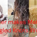 Salon Get Huge Matted Knots Out - photo 2