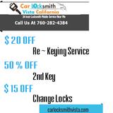 Car Locksmith Vista CA