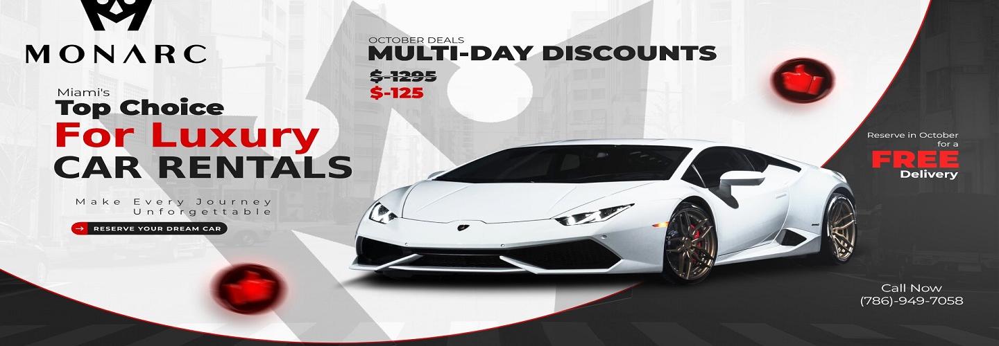 Monarc VIP Luxury & Exotic Car Rentals Miami cover photo