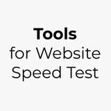 Website speed test