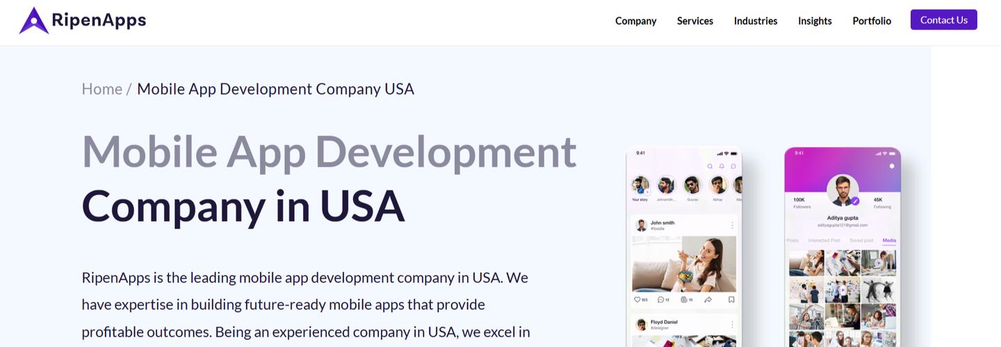 RipenApps Technologies : Best Mobile App Development Company cover photo